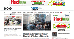 Desktop Screenshot of haberplastik.com