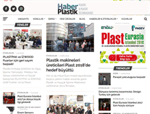 Tablet Screenshot of haberplastik.com